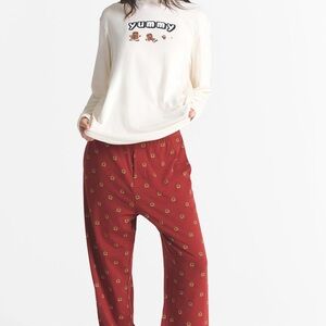 CACTUS PLANT FLEA MARKET X SKIMS BOYFRIEND LONG SLEEVE SET size S